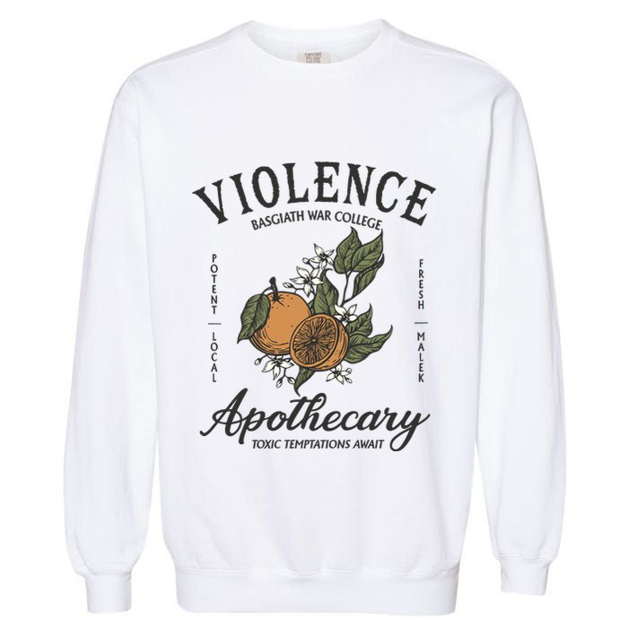 Violet Sorrengail Apothecary Basgiath War Garment-Dyed Sweatshirt