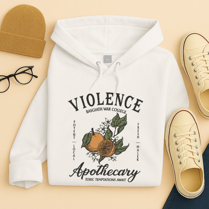 Violet Sorrengail Apothecary Basgiath War Hoodie