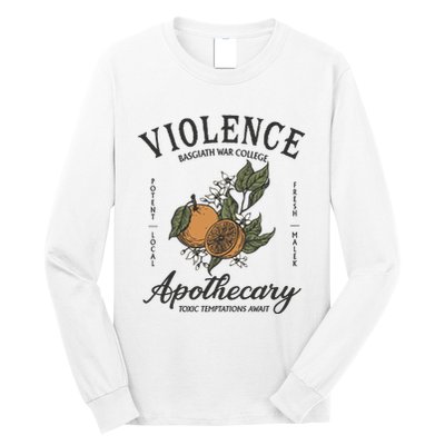 Violet Sorrengail Apothecary Basgiath War Long Sleeve Shirt