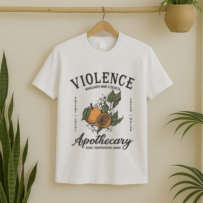 Violet Sorrengail Apothecary Basgiath War T-Shirt