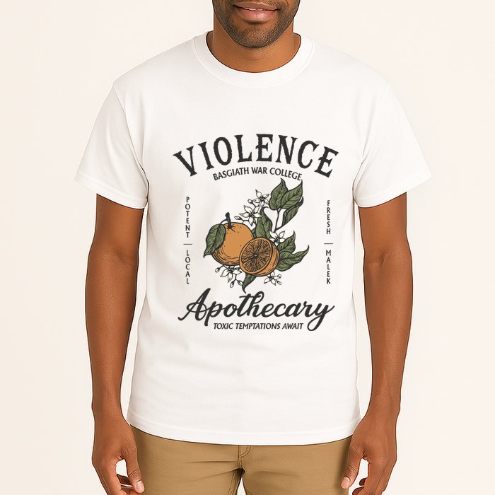 Violet Sorrengail Apothecary Basgiath War Tall T-Shirt