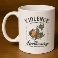 Violet Sorrengail Apothecary Basgiath War 11oz C Handle Ceramic Mug