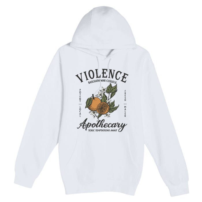 Violet Sorrengail Apothecary Basgiath War Premium Pullover Hoodie