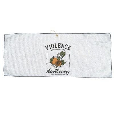 Violet Sorrengail Apothecary Basgiath War Large Microfiber Waffle Golf Towel