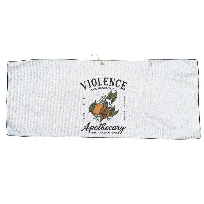 Violet Sorrengail Apothecary Basgiath War Large Microfiber Waffle Golf Towel