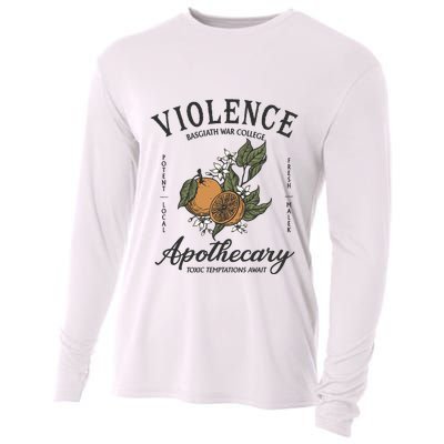 Violet Sorrengail Apothecary Basgiath War Cooling Performance Long Sleeve Crew