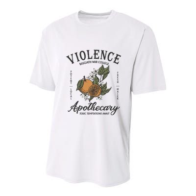 Violet Sorrengail Apothecary Basgiath War Youth Performance Sprint T-Shirt