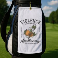 Violet Sorrengail Apothecary Basgiath War Golf Towel