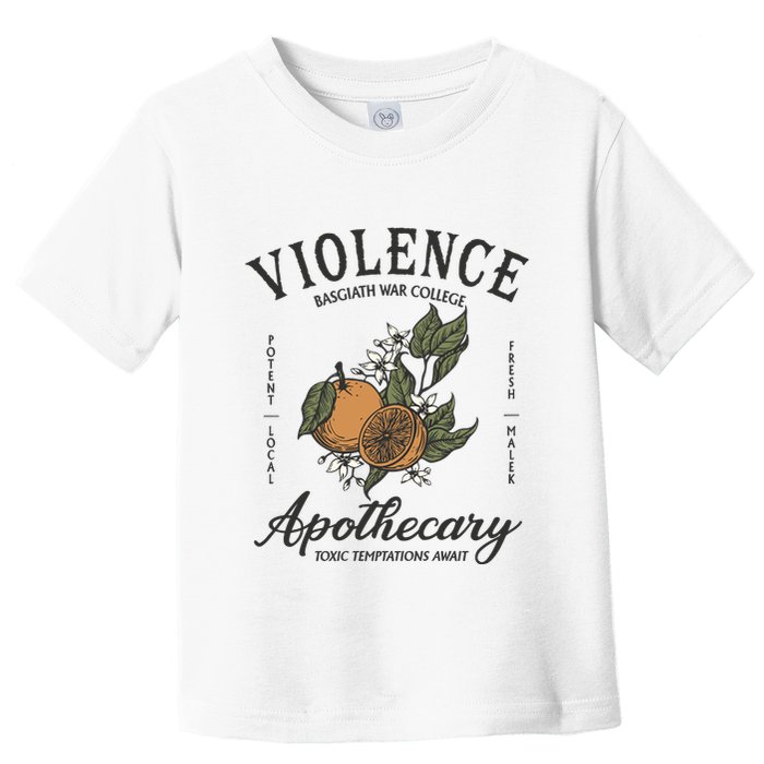 Violet Sorrengail Apothecary Basgiath War Toddler T-Shirt