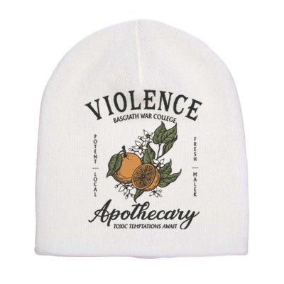 Violet Sorrengail Apothecary Basgiath War Short Acrylic Beanie