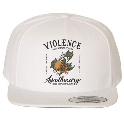 Violet Sorrengail Apothecary Basgiath War Wool Snapback Cap