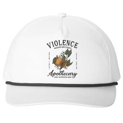 Violet Sorrengail Apothecary Basgiath War Snapback Five-Panel Rope Hat