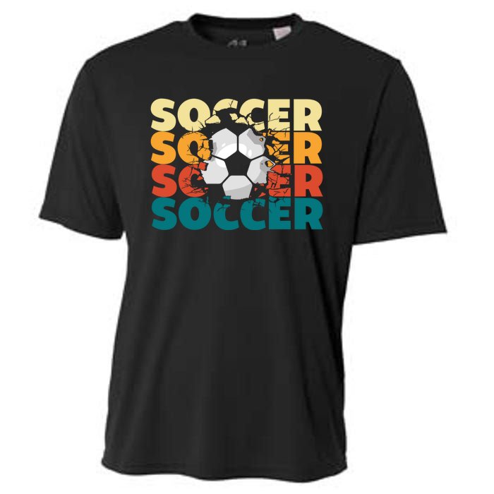 Vintage Soccer Apparel Gift Cooling Performance Crew T-Shirt