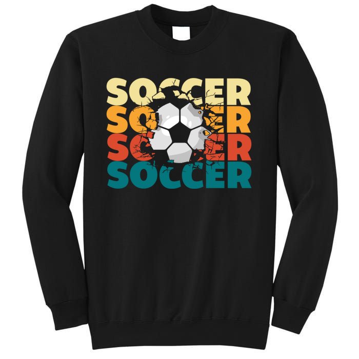 Vintage Soccer Apparel Gift Sweatshirt