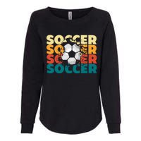 Vintage Soccer Apparel Gift Womens California Wash Sweatshirt