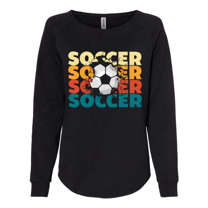 Vintage Soccer Apparel Gift Womens California Wash Sweatshirt