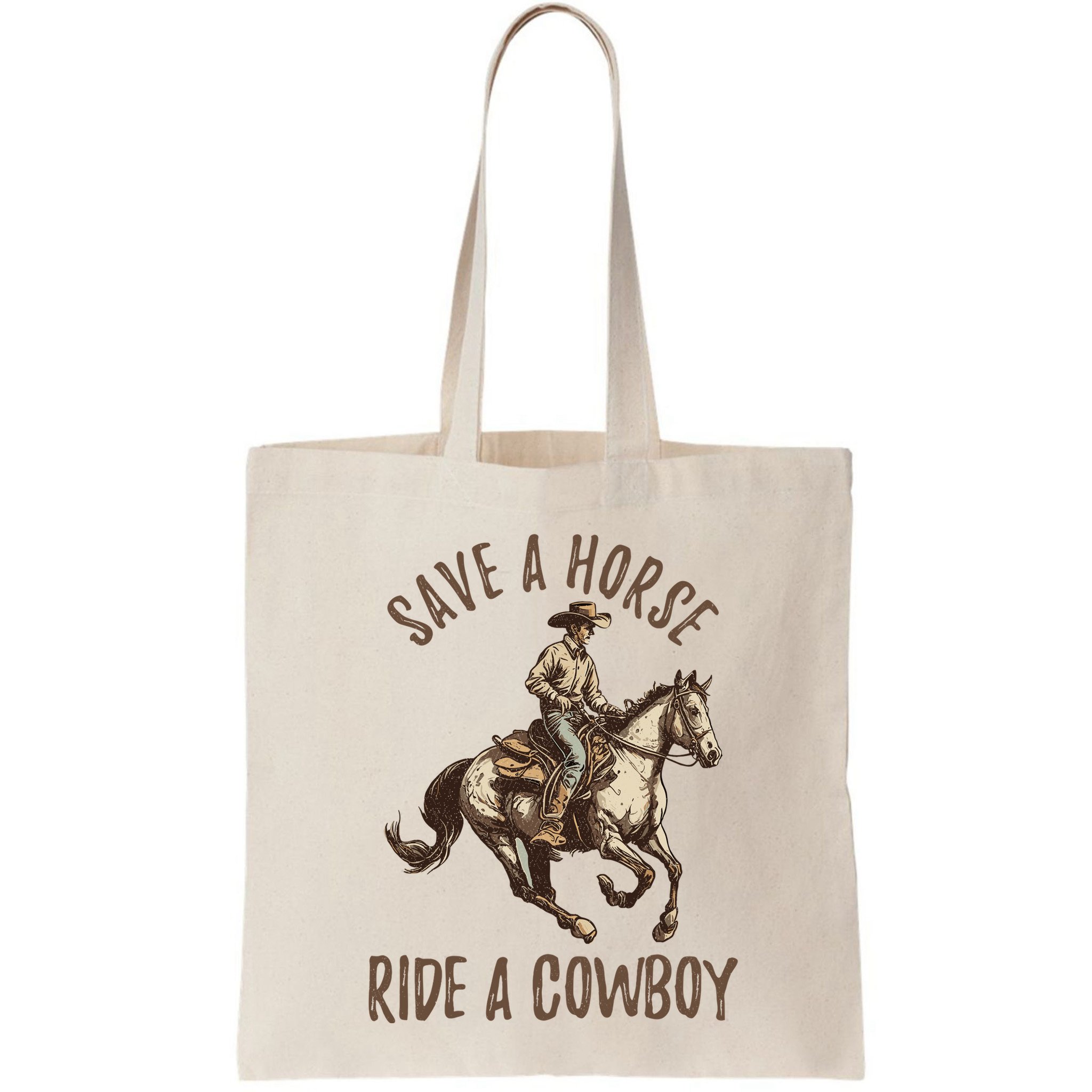 Vintage Save A Horse Ride A Cowboy Horseback Riding Horses Bag