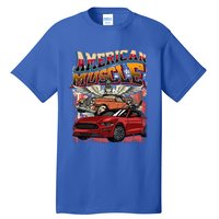 Vintage Streetwear American Muscle Car Graphic Apparel Tall T-Shirt