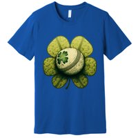 Vintage Shamrock Baseball St Patrick's Gift Premium T-Shirt