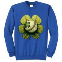 Vintage Shamrock Baseball St Patrick's Gift Tall Sweatshirt