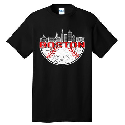 Vintage Style Boston Baseball Tee Tall T-Shirt