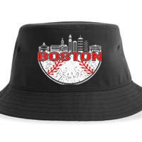 Vintage Style Boston Baseball Tee Sustainable Bucket Hat