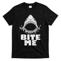 Vintage Shark Bite Me Shark T-Shirt
