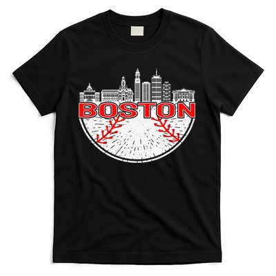 Vintage Style Boston Baseball Tee T-Shirt