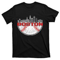 Vintage Style Boston Baseball Tee T-Shirt