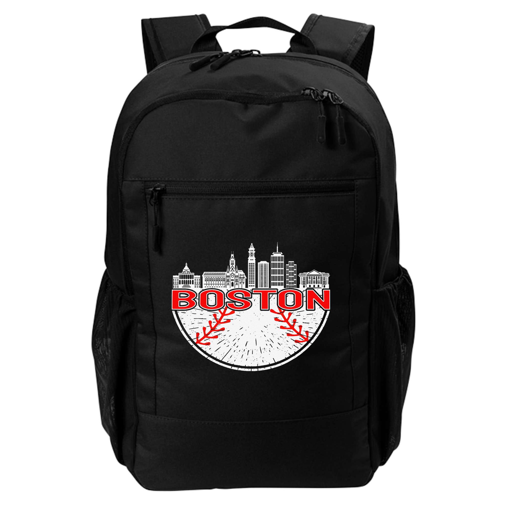 Vintage Style Boston Baseball Tee Backpack