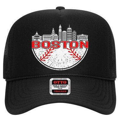 Vintage Style Boston Baseball Tee Hat