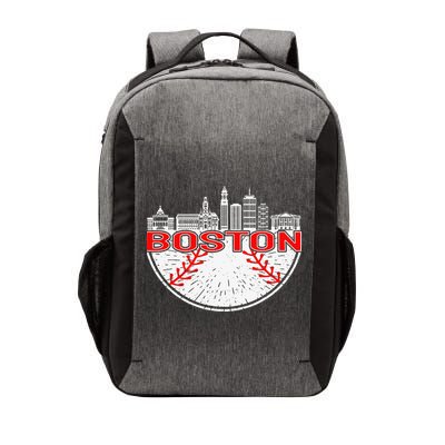 Vintage Style Boston Baseball Tee Vector Backpack