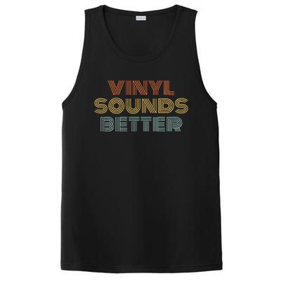 Vinyl Sounds Better Audiophile Music Record Lover PosiCharge Competitor Tank