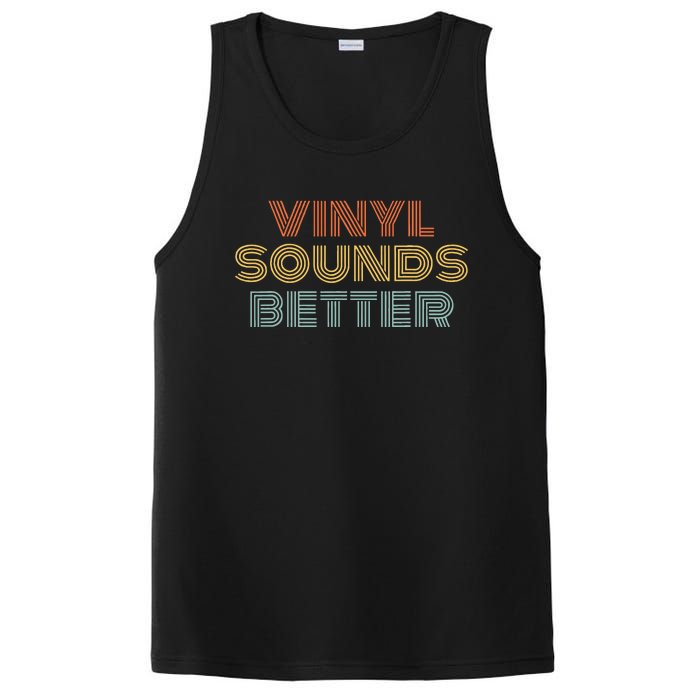 Vinyl Sounds Better Audiophile Music Record Lover PosiCharge Competitor Tank