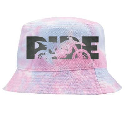 Vintage Stag Beermotocross Dirt Bike Motocross Tie-Dyed Bucket Hat