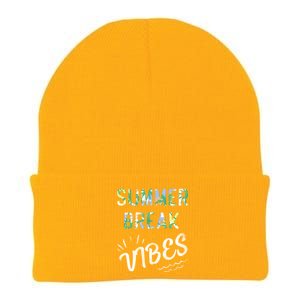 Vacay Summer Brake Vibes Vacation Tee Beach Palms Cruise Tee Meaningful Gift Knit Cap Winter Beanie