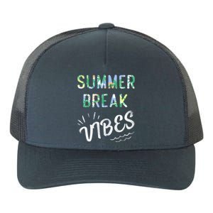 Vacay Summer Brake Vibes Vacation Tee Beach Palms Cruise Tee Meaningful Gift Yupoong Adult 5-Panel Trucker Hat