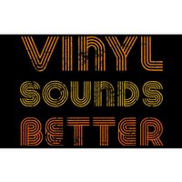 Vinyl Sounds Better Vintage Style Music Lovers Bumper Sticker