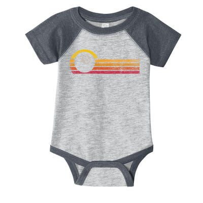Vintage Style Billiards 8 Ball Silhouette Retro Pool Player Infant Baby Jersey Bodysuit
