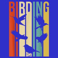Vintage Style Birding Cute Gift For Birders With Birds Sweatshirt