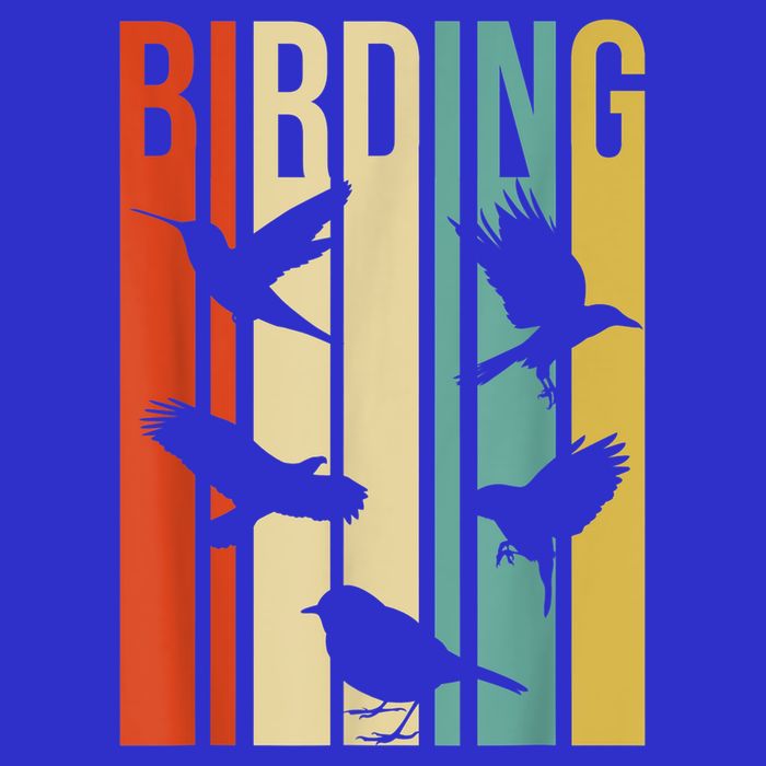Vintage Style Birding Cute Gift For Birders With Birds Sweatshirt