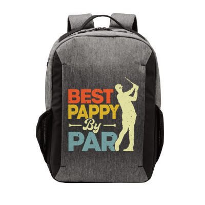 Vintage Style Best Pappy By Par Golf Lover Funny Fathers Day Gift Vector Backpack