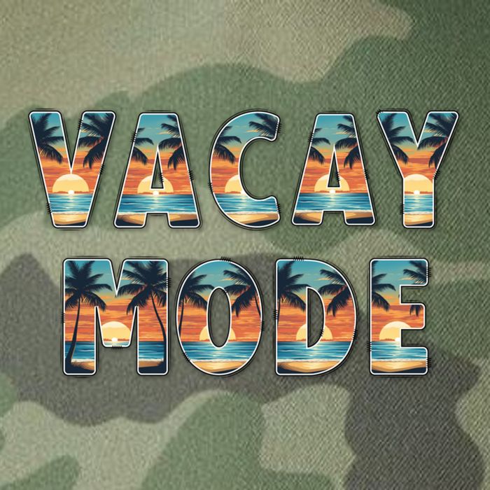 Vacation Summer Beach Scenery And Palm Trees Vacay Mode Ocean Gift Legacy Tie Dye Trucker Hat