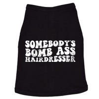 Vintage Somebody's Bomb Ass Hairdresser Premium Doggie Tank