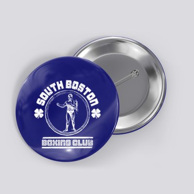 Vintage South Boston Boxing Club Boxing Great Gift Button