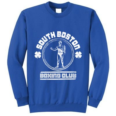 Vintage South Boston Boxing Club Boxing Great Gift Tall Sweatshirt