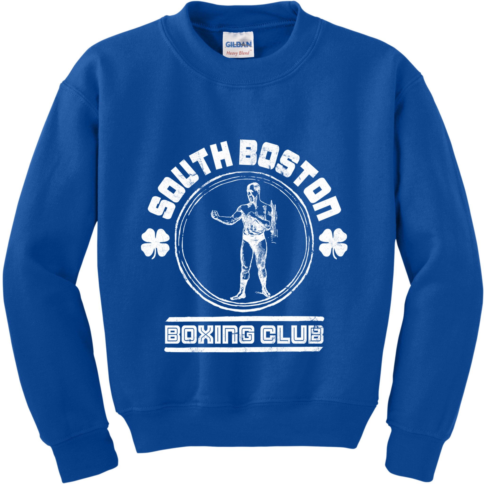Vintage South Boston Boxing Club Boxing Great Gift Kids Sweatshirt