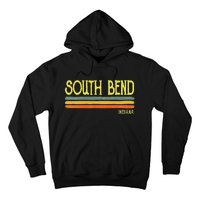 Vintage South Bend Indiana In Souvenir Gift Hoodie