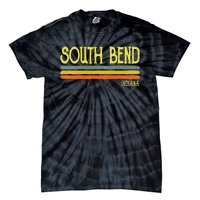 Vintage South Bend Indiana In Souvenir Gift Tie-Dye T-Shirt