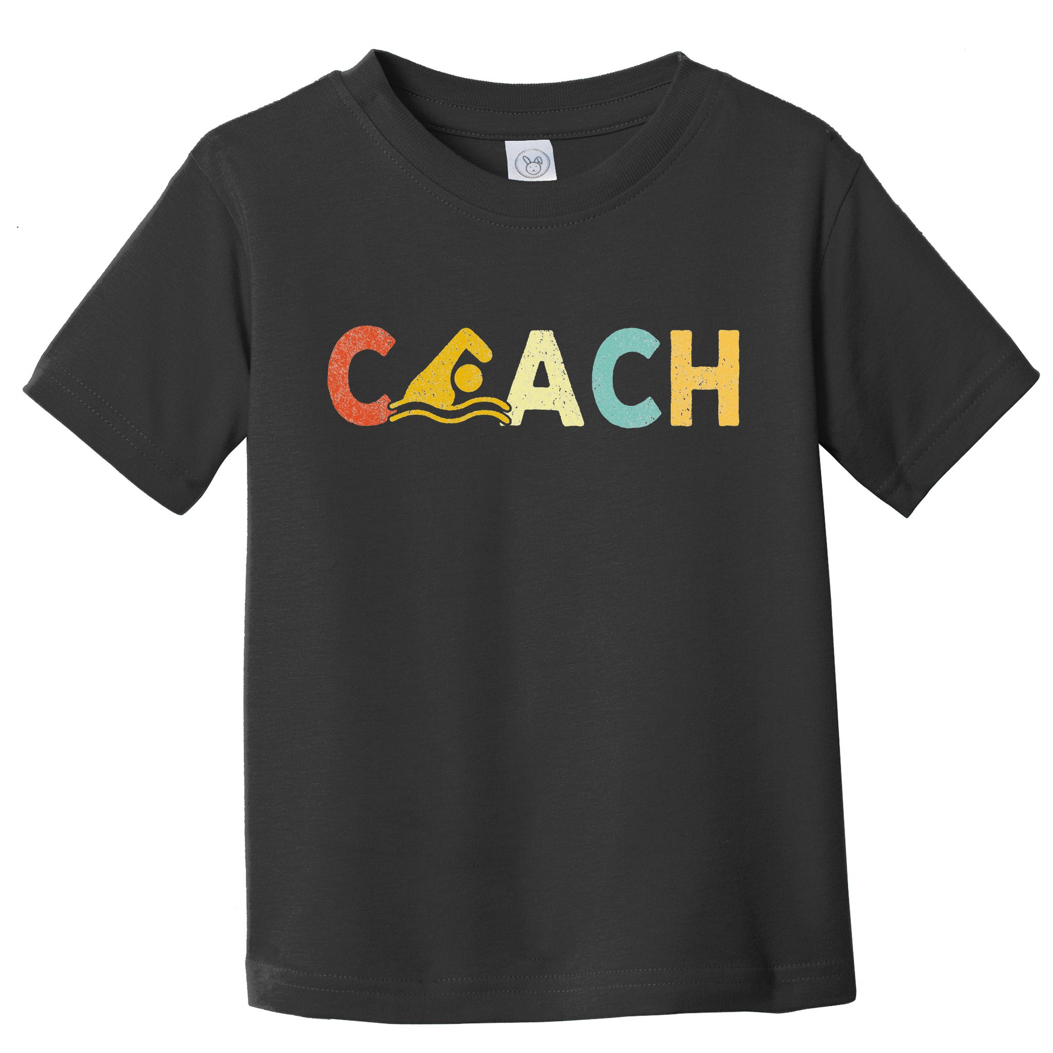 Vintage Swim Coach Swimming Coach Swim Teacher Swimmer Retro Toddler T-Shirt